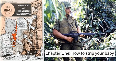 infant m16 rifle|The Original M16 Manual Was a Vietnam War Comic .